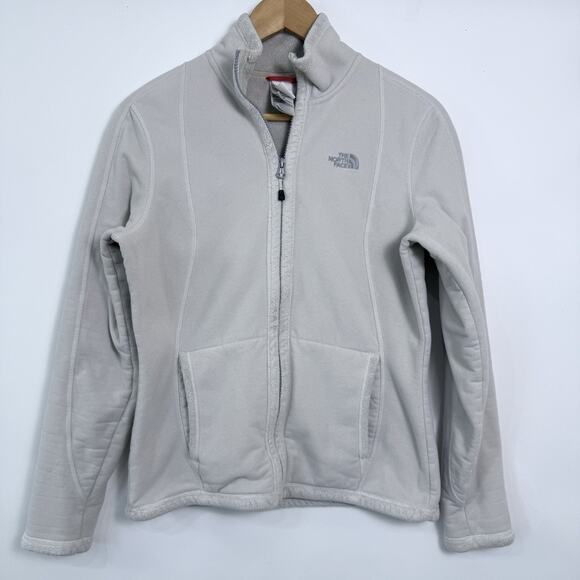The North Face Jackets & Blazers - The‎ North Face Full Zip Sherpa Fleece Lined Jacket Womens Size Small Off White